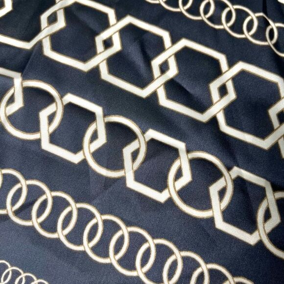 Joseph Ribkoff Geometric Pattern Square Scarf - Picture 3 of 4